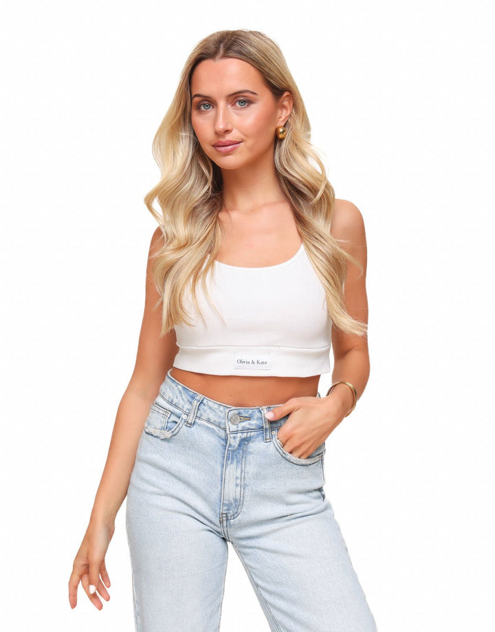 White Cropped - Top