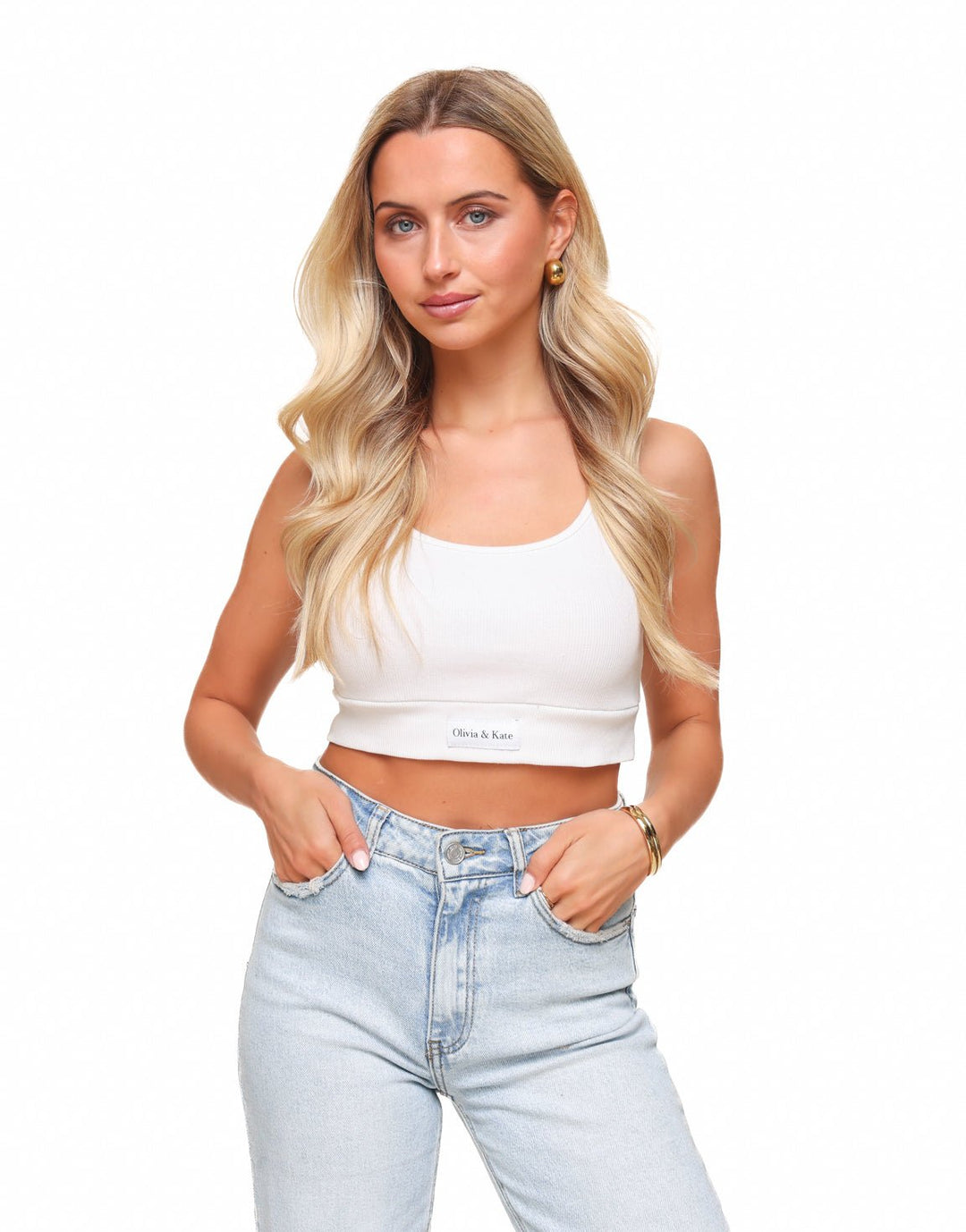 White Cropped - Top