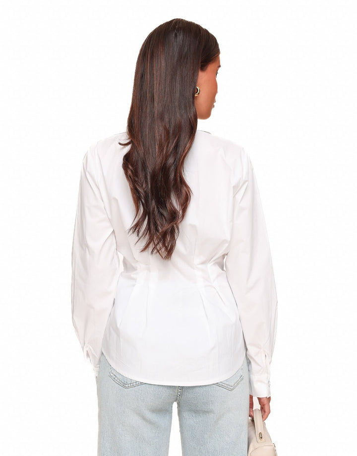 White Waisted - Blouse