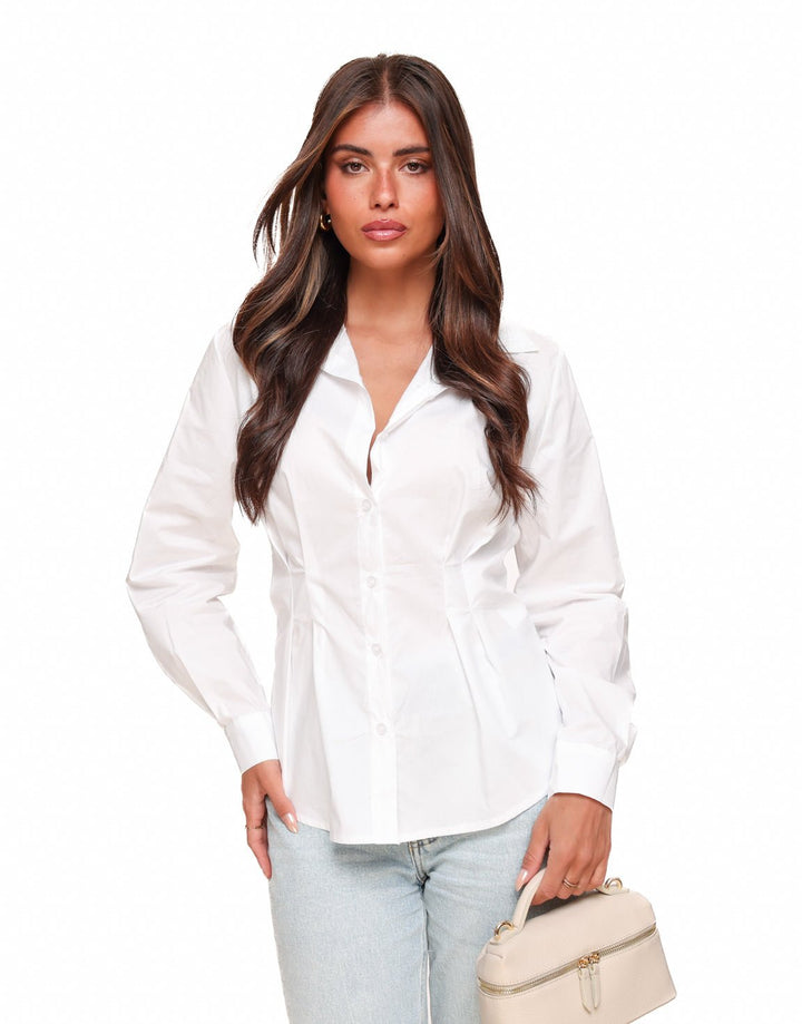 White Waisted - Blouse