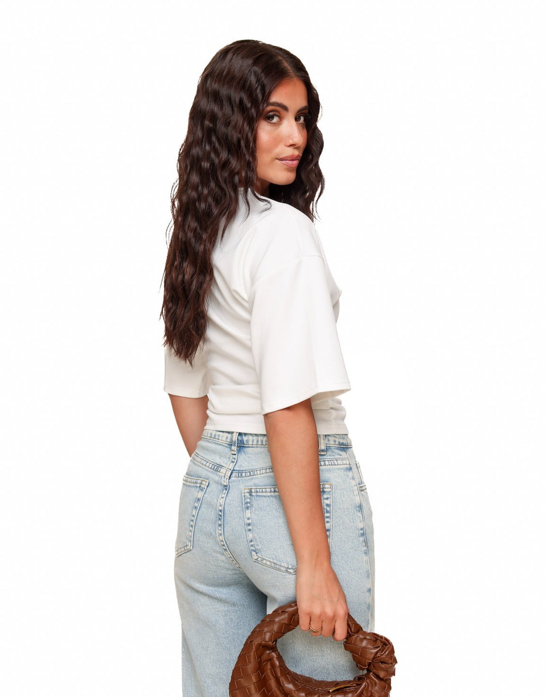 White Fitted - T-shirt