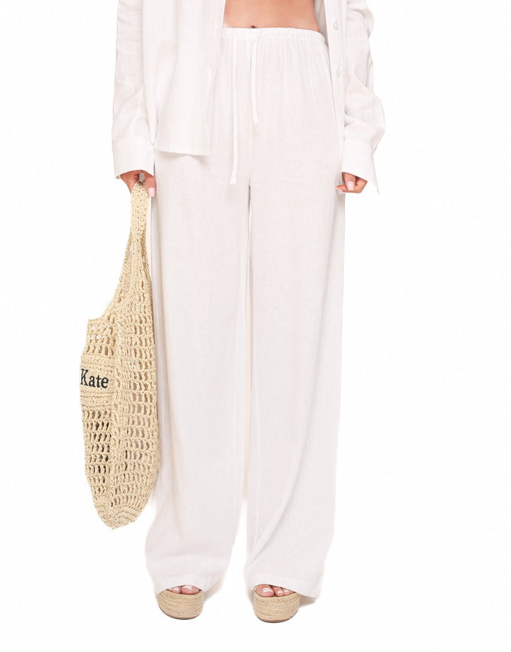 White Linen - Trousers