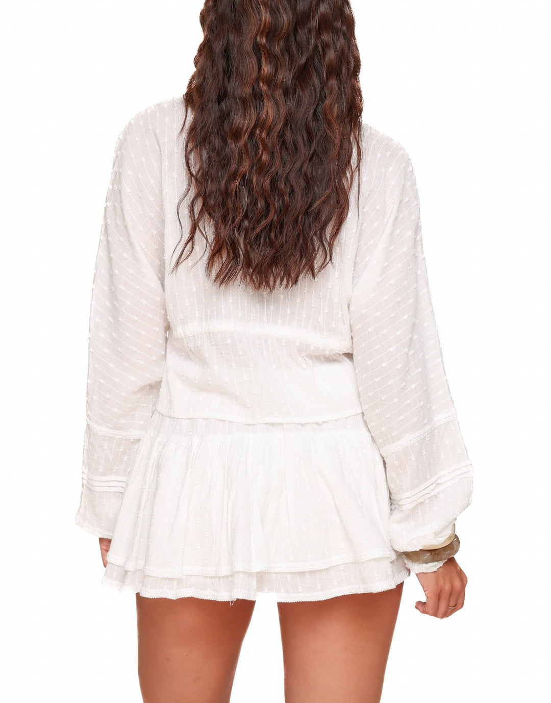 White Ruffle - Skort