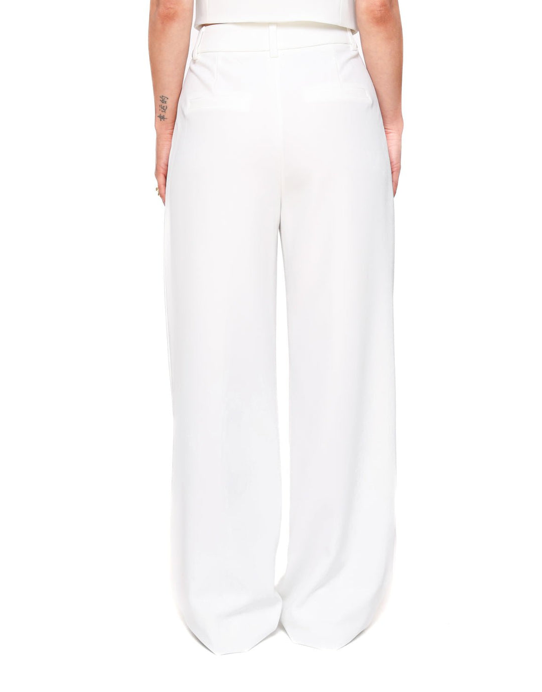 White STUDIO Wide - Pantalon