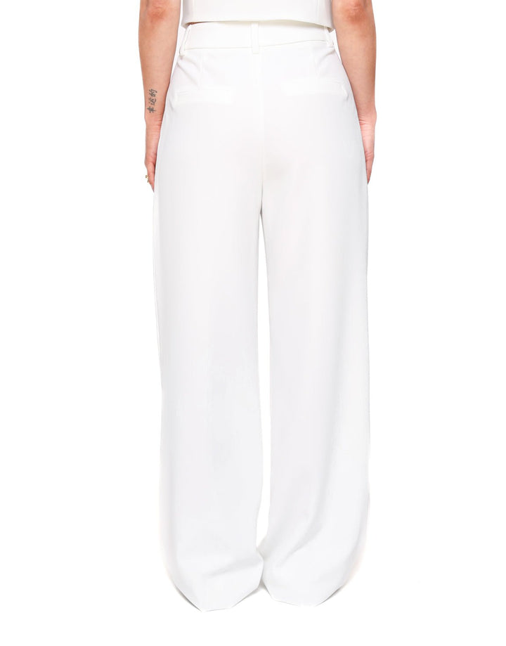White STUDIO Wide - Pantalon