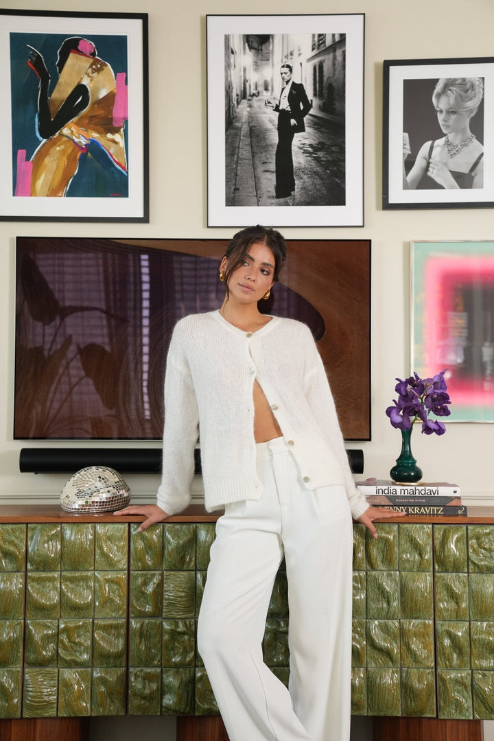 White Wide - Pantalon