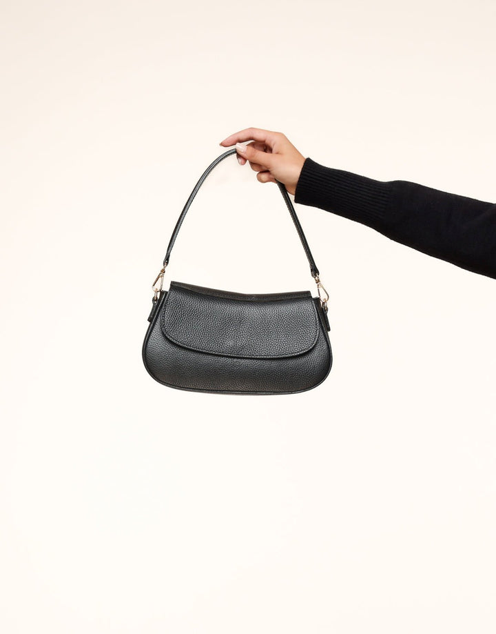 Black Elegance Leather - Bag