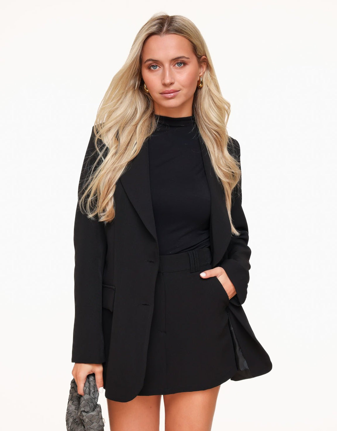 Black F/W Edit Basic - Skort