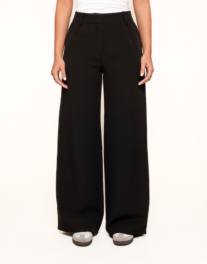 Black High Waisted - Pantalon